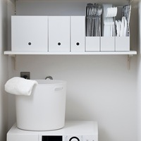 Contenedor Apilable de Plástico Japonés con Tapa para Archivos, Utensilios de Cocina, Organizador de Almacenamiento para Gabinetes