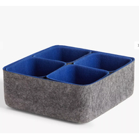 100% Paniers de rangement compressés en laine pour organiser les boules et disques de lessive Boîtes et bacs de rangement de qualité supérieure