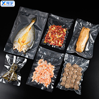 Sacs d'emballage alimentaire sous vide transparents OEM personnalisés, sacs de conservation en PE de qualité alimentaire à compression pour sandwichs, fruits de mer, saumon, fruits