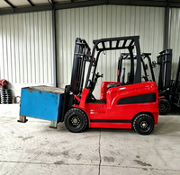 Fabricant professionnel de chariots élévateurs électriques 3 tonnes, hauteur de levage 6m, populaires, alimentés par batterie au plomb-acide avec moteur haute puissance