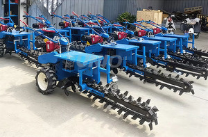 Zanjadora <span class=keywords><strong>de</strong></span> Cadena para Uso Doméstico, Pequeña, Multifuncional, Agrícola, Manual - Product Image 6