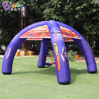 Tente de réception gonflable géante portable, abri gonflable, tente dôme gonflable personnalisée, tente araignée gonflable pour la publicité