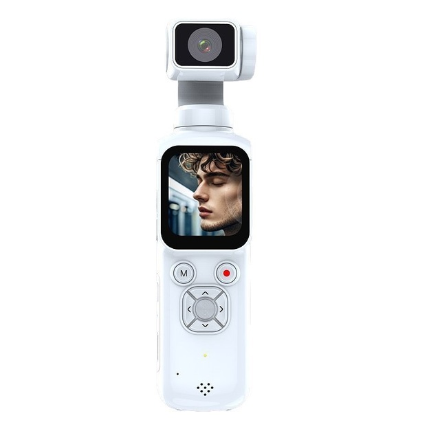 Factory Price 1.72-inch 2400mAh Battery Life TF Memory Card 4k Handheld Gimbal Pocket Action Camera Camcorder with Face Tracking