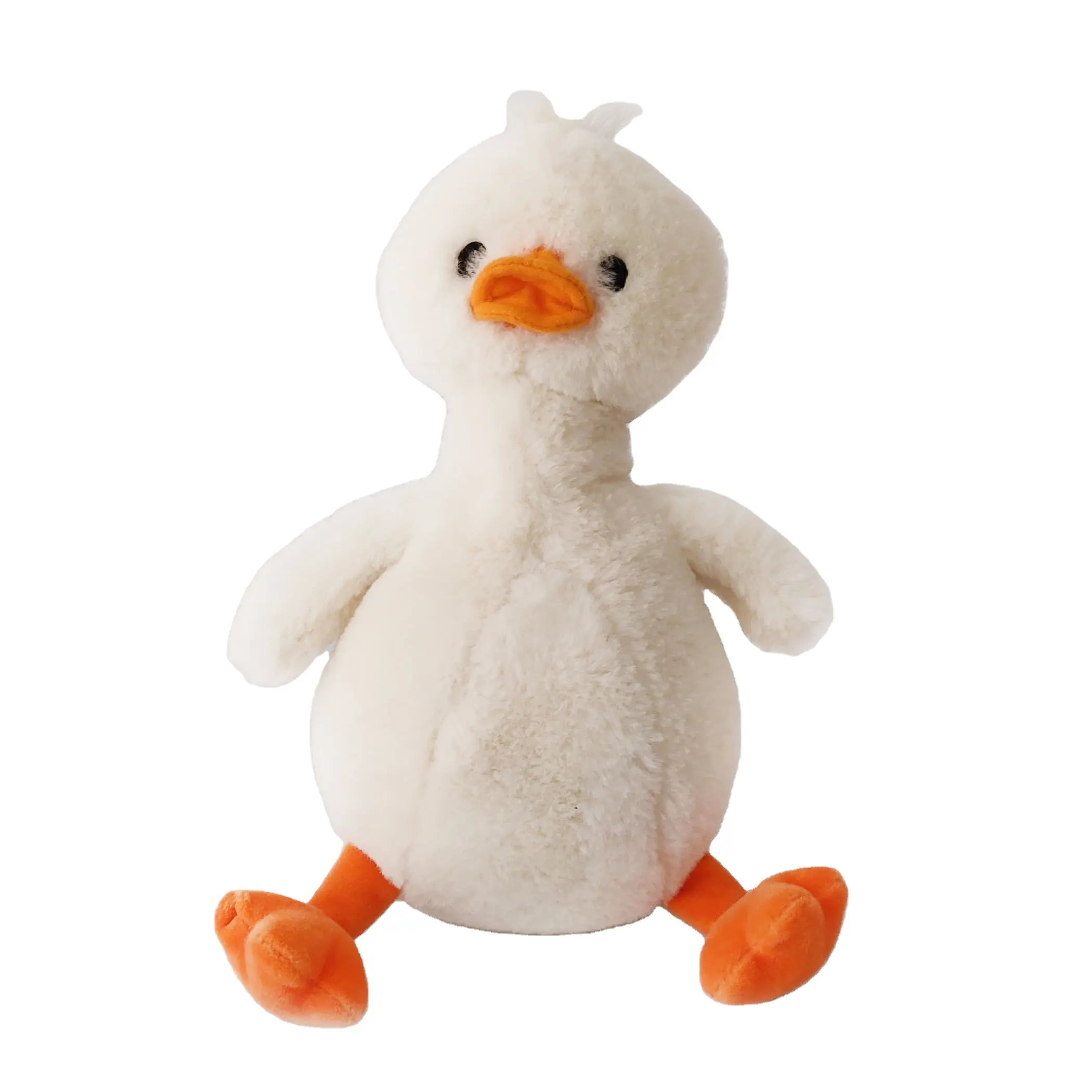 New Big Duck Plush Toy Soft Stuffed Kawaii Animal Yellow Duck Pillow Toy