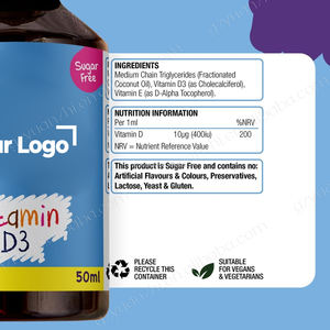 Diyet takviyesi D3 vitamini damla 400IU destek çocuklar büyüyen kemik sağlığı kalsiyum normalleşme <span class=keywords><strong>D</strong></span> vitamini çocuklar için <span class=keywords><strong>d</strong></span>üşer - Product Image 5