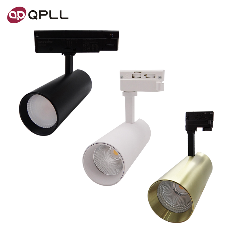 Гуандун с горячей продажей шаровые современные домашние без мерцания Ac85-265V 30 Вт 40 Вт черный LED COB круглый для трекового светильника