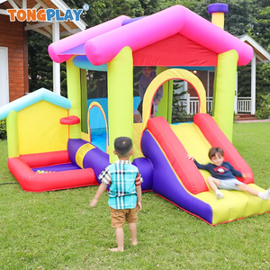 Fun Indoor Kids Inflable Castle Bouncer Slide y Bouncy Jumping House para juego activo - Product Image 4