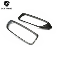 2 pièces Cache-grille de calandre en carbone sec, garniture de recouvrement de calandre avant en carbone, compatible avec BMW F32 F33 F36 F80 F82 F83 à partir de 2014