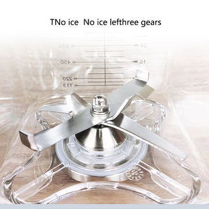 Sleek and Compact Electric Automatic Plastic Touchpad Nugget Ice Maker with Fast Crushed Ice Production for Bars and Cafes Use - Product Image 6