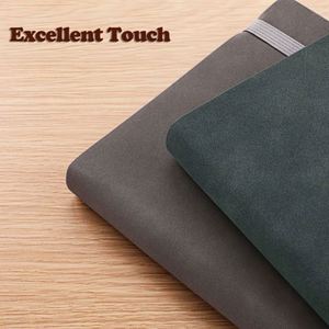 <b>Thick</b> A3 Spiral Polyurethane Leather Lined Pages Business Address Book with Logo - Product Image 3