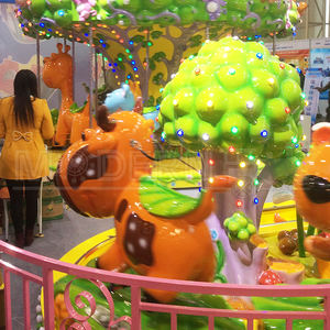 Attrayant thème animal intérieur extérieur enfants monter amusement électrique Trackl Train à vendre - Product Image 4