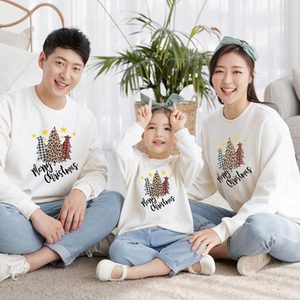 Nouvelles tenues de Noël pour enfants et familles, imprimé personnalisé de Noël, 95% coton, papa, maman et moi, vêtements parent-enfant - Product Image 3