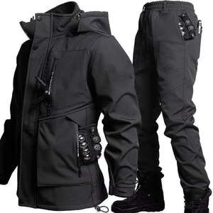 Áo khoác ngoài nam mềm mại, chống gió, chống nước, thích hợp cho câu cá, leo núi, săn bắn, chiến thuật. - Product Image 1