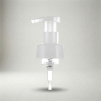 Pompe à mousse en plastique pour savon liquide, pompe à savon en plastique 43/410
