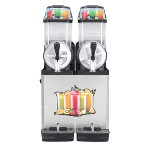Commerciële Slushie Machine Bevroren Dranken Ijsdrank Slushy Machine 2*12L Grote Capaciteit Dubbele Tanks Slush Machine - Product Image 4