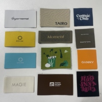 Vêtements de sport de yoga avec bande antidérapante en silicone, étiquette tissée, patch de marque personnalisé pour vêtements de performance, service OEM d'usine, service personnalisé