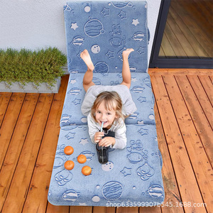 <b>Kids</b> <b>Sofa</b> Bed 20mm Foam Foldable Modern Design For Children Age 3 And Above - Product Image 1