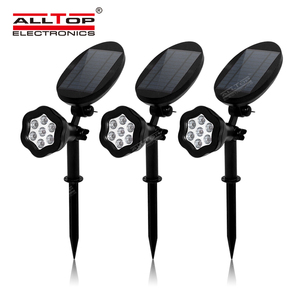 ALLTOP Neuzugang Wiese Rgb Landschaftsbeleuchtung Outdoor Park Straße intelligente Lamparas Solar-Led-Gardenbeleuchtung - Product Image 1