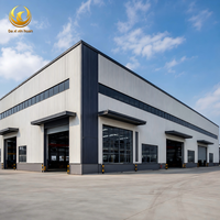 Taller Industrial Moderno de Estructura de Acero Prefabricada para Fabricación, Ensamblaje y Almacenamiento de Equipos