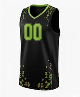 Camiseta de Baloncesto Reversible y Transpirable 2026, Uniforme de Equipo para Adultos, Impresión por Transferencia de Calor, Personalizada, 100% Poliéster