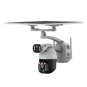 זזת 100x זום סולארי פאנל טלקומרה עם 4g כרטיס SIM דו-כיווני אודיו ראיית לילה סולארית <span class=keywords><strong>cctv</strong></span> פילינים - Product Image 1