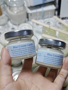 Candele Profumate Personalizzate in Barattolo di <span class=keywords><strong>Vetro</strong></span>, Etichette Adesive con Foglia d'Oro per Decorazione Casa, Vendita all'Ingrosso - Product Image 2