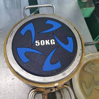 Haltères de musculation pour salle de sport commerciale, de 2,5 kg à 45 kg, équipement de musculation, haltères Hot Wheels, ensemble d'haltères de musculation 20 kg chromé