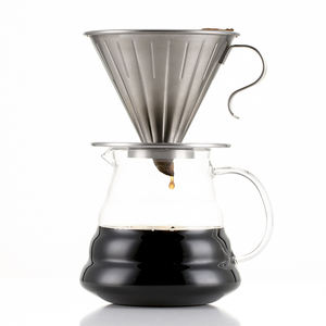 Filtro de Café Reutilizable de Acero Inoxidable, Diseño Sostenible para Uso en la Cocina del Hogar - Product Image 4