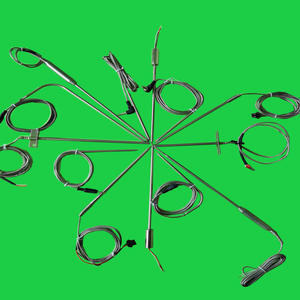 Ntc Thermistor Sonde Temperatuursensor Harnas Met Roestvrijstalen Ss304 Sonde En Warmte Krimpbare Buis - Product Image 4