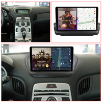 Autoradio Android 14 Penhui pour Hyundai Rohens Coupé Genesis Coupé 2009-2012, 16+512 Go, Son Cristallin, Écran Lecteur DVD 850