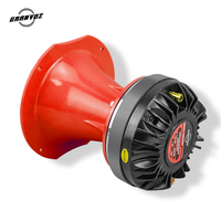 Haut-parleur de voiture à cornet en aluminium, super tweeter de 2 pouces, 125 W RMS, 8 ohms, unité de driver à haute pression sonore (SPL)