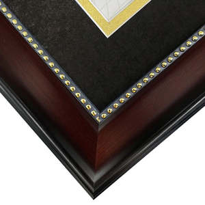 <span class=keywords><strong>MAIAN</strong></span> Marco de fotos de graduación personalizado Marcos de diploma Marcos de Certificado universitario con o sin caja de borla - Product Image 4