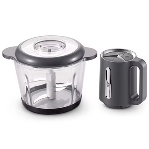 Robot culinaire électrique multifonction 500W 2-en-1 : Pétrin, Hachoir à viande, Mixeur et Blender de cuisine - Product Image 3