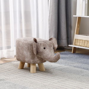 Children's Dwarf <strong>Stool</strong> Creative Animal <strong>Stool</strong> Elephant Dinosaur Deer Cow Cartoon <strong>Sofa</strong> Change Shoe <strong>Stool</strong> - Product Image 2