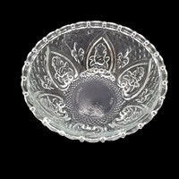 Bol à couvercle en verre transparent avec design de rose et de coeur pour la vente en gros en vrac idéal pour les planificateurs d'événements et les restaurants