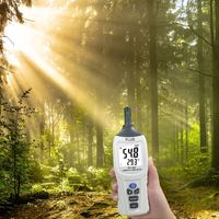 Mestek — thermomètre professionnel, de température de l'air et d'humidité, hygromètre, Point de rodage