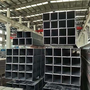 Ống Vuông Mạ Kẽm Astm A500 100X100X5 200X200X8 Ms Chất Lượng Cao Giá Ống Rỗng Hình Chữ Nhật - Product Image 4