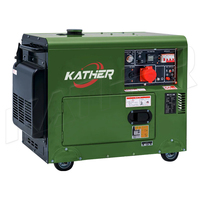 50/60Hz Superleiser Dieselgenerator 3kVA 5kVA 8kVA 10kVA Schalldichter Diesel-Alternator für den Heimgebrauch 20kW Dieselgenerator