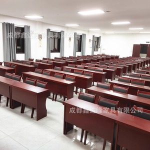 Table de conférence pour deux personnes, panneau en PVC, bordure scellée, utilisation en salle de réunion - Product Image 2
