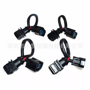 Fuel Injector Converter Jumper Harness <b>Adapter</b> For Honda 1 2 <b>Plug</b> In PVC Material - Product Image 2