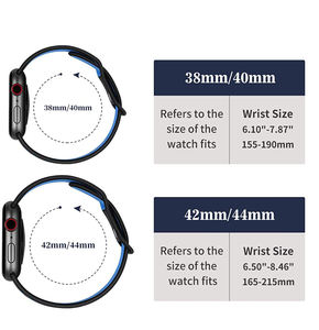 <span class=keywords><strong>Correa</strong></span> para <span class=keywords><strong>Apple</strong></span> <span class=keywords><strong>Watch</strong></span> de 44mm y 40mm, banda suave y transpirable para iWatch 3, 4, 5, 6 <span class=keywords><strong>se</strong></span>, nueva - Product Image 6