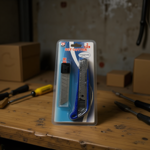 MNJ Set Cutter 2 In 1 With Blade Utility Knife 12Pcs Pack - Product Image 2