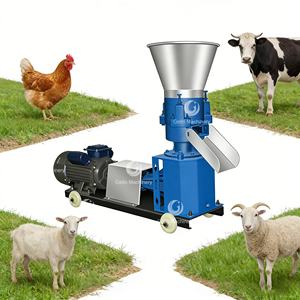 Machine à granulés d'aliments pour animaux de haute productivité pour poulets et vaches, 100 kg/h, moteur électrique en fonte, granulateur d'aliments - Product Image 2