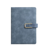 Carnet en cuir PU de qualité supérieure A5, de qualité professionnelle, avec logo personnalisé, pages en papier Dowling, pour usage professionnel en entreprise