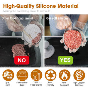 แม่พิมพ์<span class=keywords><strong>ทำ</strong></span>ขนมพายแบบมีลายยกขึ้น,สำหรับ<span class=keywords><strong>ทำ</strong></span>เบอร์เกอร์<span class=keywords><strong>เนื้อ</strong></span>วัว<span class=keywords><strong>ทำ</strong></span>จากซิลิโคนไม่ติดแม่พิมพ์<span class=keywords><strong>ทำ</strong></span>เบอร์เกอร์เครื่องทำแฮมเบอร์เกอร์ - Product Image 5