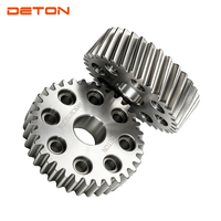 Services d'usinage CNC de haute précision OEM DETON Laser Gear pour engrenages hélicoïdaux métalliques, directement de l'usine
