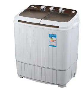 सर्वोत्तम गुणवत्ता वाली अर्ध स्वचालित वॉशिंग मशीन दो ट्यूब टॉप लोडर जूता वॉशिंग मशीन कपड़े धोने और सुखाने की मशीन