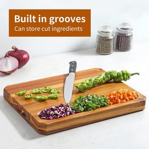 Tabla de Cortar de Bambú Ecológica, Personalizable, Diseño Rectangular, para Cocina Sostenible, Directo de Fábrica - Product Image 4