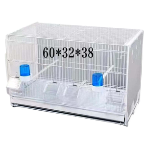 Jaula Grande Nueva de Primera Calidad para Pájaros, Loros y Periquitos, con Soporte, Amplio Voladero, Fácil de Limpiar, de la Mejor Fábrica de China - Product Image 1