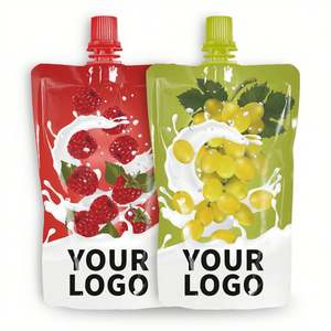 Bolsa de envasado de alimentos Bolsa de boquilla de bebida líquida mate 100ml 150ml Bolsa de pie con boquilla para líquido - Product Image 2